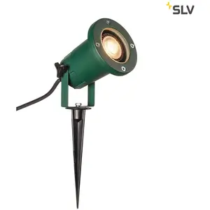 SLV 1001965 BIG NAUTILUS QPAR51 Outdoor Erdspießleuchte grün IP65 max. 11W
