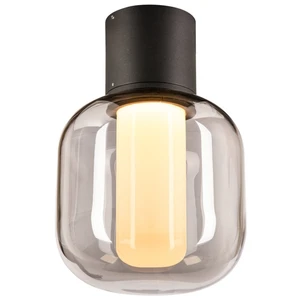 SLV 1004677 OVALISK CL, Outdoor LED Deckenaufbauleuchte anthrazit CCT ...
