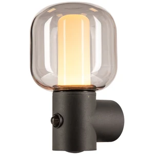 SLV 1004679 OVALISK WL Sensor, Outdoor LED Wandleuchte anthrazit CCT s...