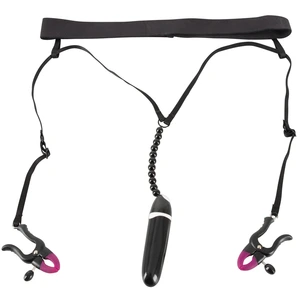 Vulvalippenspreizer "Spreader String" mit Vibrator