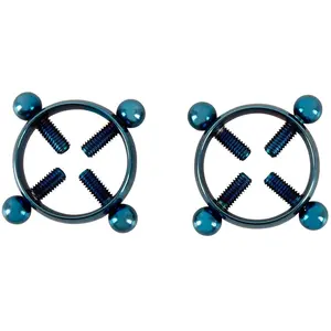 Nippelklemmen  Nipple Jewellery Blue Moon , 6 g pro Stück, jeweils 4 J... günstig