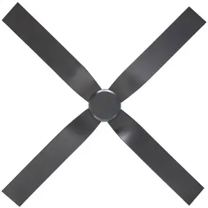 CASAFAN Deckenventilator Eco Ventos, grau, Metall, IP44, DC, WiFi günstig