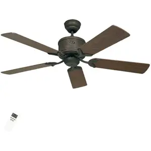 CASAFAN Deckenventilator ECO ELEMENTS, nussbaum/braun Ø 132 cm leise günstig