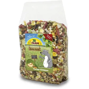 JR Farm Ratten-Schmaus Alleinfuttermischung mit hohem tierischen Proteinanteil 2,5 kg für Ratten 2500 g günstig
