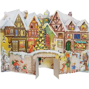 Adventskalender zum Aufstellen "An der Mauer"