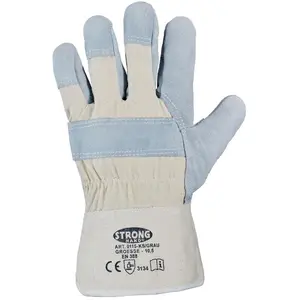Oxxa Dönges, Schutzhandschuhe, Arbeitshandschuh, Basic, Spaltleder, ohne Futter, EN 420, 10,5 (10.5) günstig