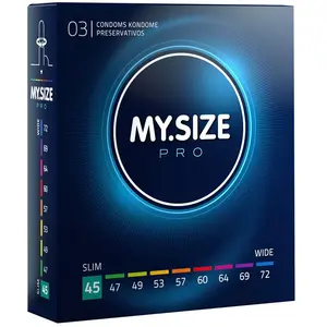 My.size Pro 45 Mm Kondome 3 Einheiten One Size günstig