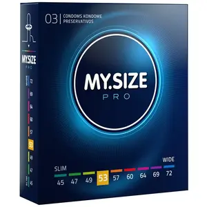 My.size Pro 53 Mm Kondome 3 Einheiten One Size günstig