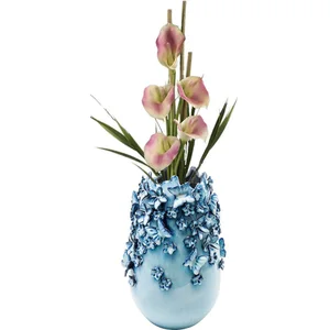 Kare Design Tischvase Vase Butterflies Lightblue 35cm günstig