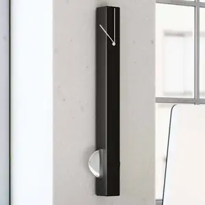 KARE Wanduhr Pendulum, Aluminium, schwarz günstig