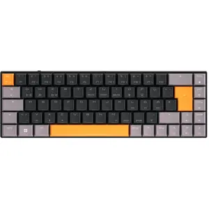 CHERRY MX-LP 2.1 Compact Wireless - Schwarz / Grau / Orange