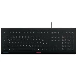 Contour Design Stream, Kabelgebunden, USB, QWERTZ, Schwarz