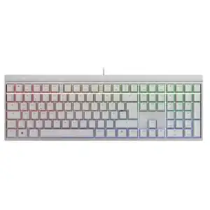 CHERRY MX 2.0S kabelgebundene Gaming Tastatur - QWERTZ DE - weiß