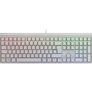 CHERRY MX 2.0S RGB, CHERRY MX-Red-Switches - weiß, mechanische Gamingt...