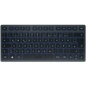 Cherry Tastatur kabellos KW7100 MINI BT schieferblau