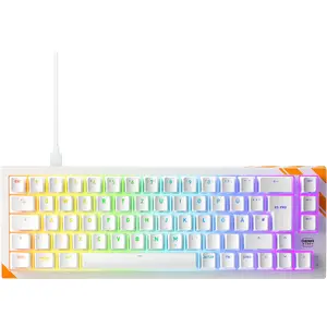 Cherry Xtrfy Tastatur K5 Pro TMR Compact, Kabelgebunden, weiß 65%-Desi...