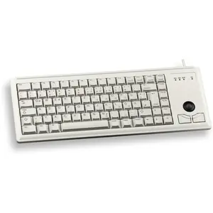 CHERRY G84-4400, Volle Größe (100%), Kabelgebunden, PS/2, QWERTY, Grau