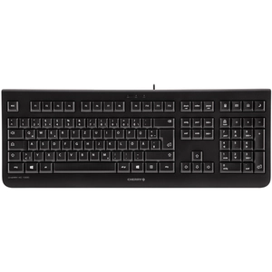 CHERRY KC 1000, Volle Größe (100%), Kabelgebunden, USB, Schwarz