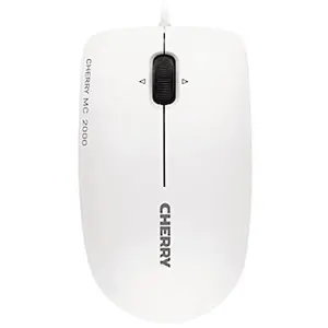 CHERRY MC 2000 kabelgebundene Maus, Infrarot Sensor, USB, 3 Tasten, 1.600 dpi, Scrollrad mit Kippfunktion, weiß günstig