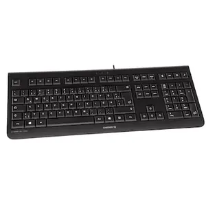 Cherry Tastatur CHERRY KC 1000 Schwarz Deutsch, QWERTZ Tastatur