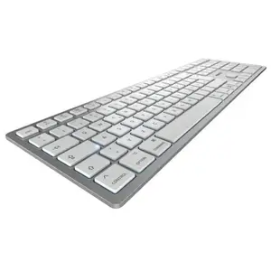 Cherry Kabellose Tastatur KW 9100 Slim for Mac , Silber