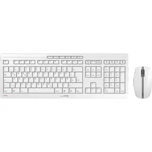 CHERRY STREAM DESKTOP Set, Maus und Tastatur kabellos, Weiß-grau günstig