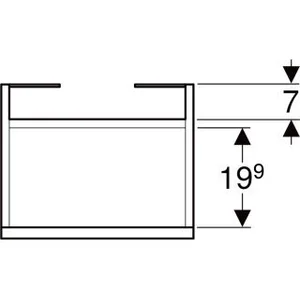 Geberit 501.902.00.1, Walnuss, 1 Tür(en), 384 mm, 308 mm, 605 mm günstig
