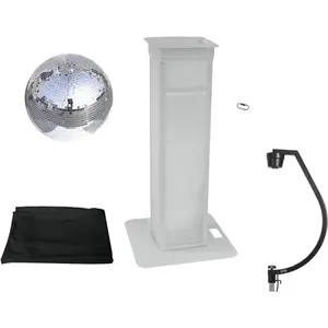Eurolite Set Spiegelkugel 50cm mit Stage Stand variabel + Cover schwar... günstig