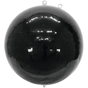 Eurolite Spiegelkugel 100cm schwarz Discokugel (100 cm), Spiegelkugel,... günstig