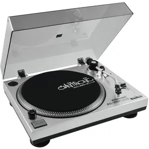 Omnitronic BD-1380 (Manuell), Plattenspieler, Silber