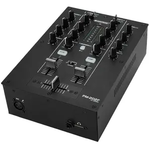 Omnitronic PM-202F, Mischpult, Schwarz