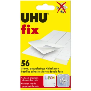 UHU doppelseitige Klebepads 1.2 cm x 1.8 cm weiß günstig