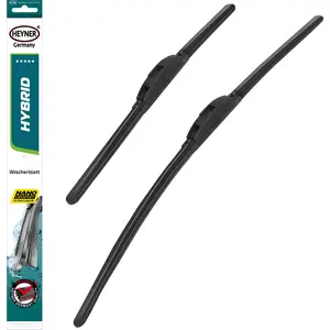 HEYNER® Scheibenwischer-Set 600 mm / 450 mm Hybrid mit B1-Adapter vorn...