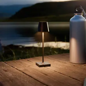 Sigor LED-Akkutischlampe Nuindie pocket, schwarz, IP54, dimmbar günstig