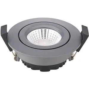 Sigor LED-Deckeneinbauspot Diled, Ø 8,5cm 6W Dim-To-Warm anthrazit günstig