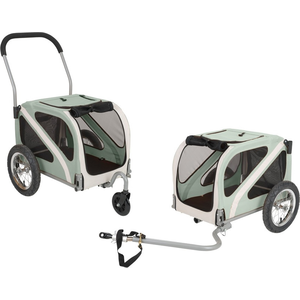 VANITY Blue Bird Fahrradanhänger Dog Mini 12" für Achsmontage schlamm/beige günstig