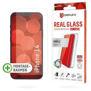 DISPLEX Panzerglas (10H) + Schutzhülle für Apple iPhone 14 Eco-Montagerahmen, + Case, Tempered Glas, kratzer-resistente Schutzfolie günstig