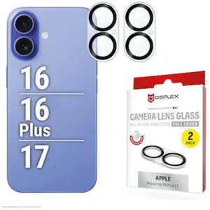DISPLEX CamGlass All-In-One iPhone 16/16 Plus/17 2 Stück günstig