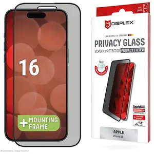 DISPLEX Privacy Glasschutzfolie FC für iPhone 16 günstig