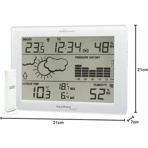 Technoline Ma 10410, Wetterstation, Weiss