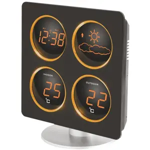 Technoline Ws 6830, Wetterstation, Schwarz