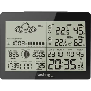 technoline WS 6760 Wetterstation (inklusive Außensender, übersichtlich... günstig