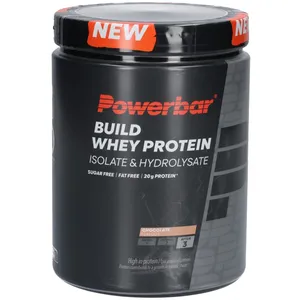 Powerbar® BUILD WHEY PROTEIN ISOLATE & HYDROLYSATE Chocolate Flavour 572 g günstig