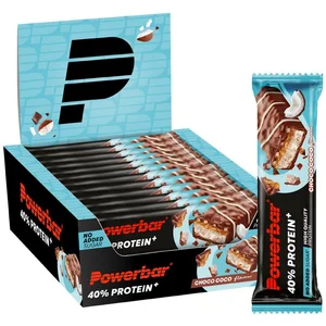 PowerBar High Protein Riegel Choco Coco 40% Protein + Crisp 12x 40 g zuckerarm Riegel, 12 er Display à 480 g, 16g Eiweiß pro Riegel günstig