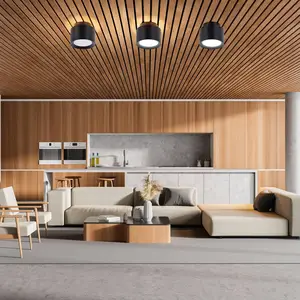 Näve LED-Deckenspot Trimes, Ø 14 cm, schwarz, CCT, step-dim günstig