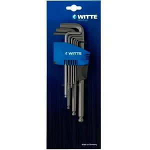 Witte Long S Ball Set Inbusschlüssel 9 Einheiten günstig