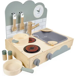 Eichhorn Spielküche kleine Tischküche Holz, Kunststoff, MDF günstig