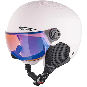 ALPINA Kinder Skihelm Zupo Visor Q-Lite JR rosa | 54-58CM