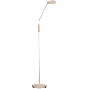 LED-Stehlampe Sorento, Höhe 138 cm, sandfarben, Metall, CCT günstig