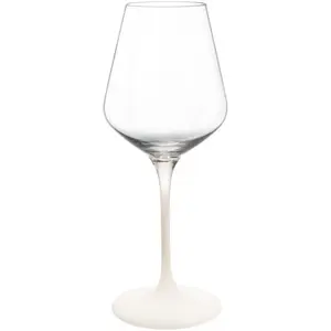 Villeroy & Boch Weissweinglas, Set 4tlg. Manufacture Rock blanc, Weingläser, Transparent, Weiss günstig